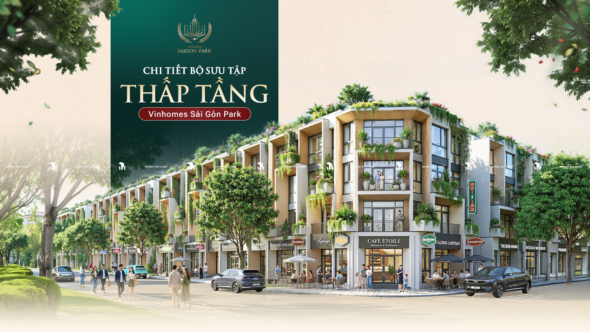 Khu thấp tầng Vinhomes Sài Gòn Park